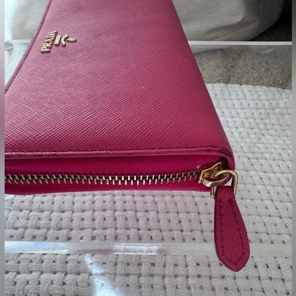 Prada Fuchsia Wallet - Picture 8 of 9